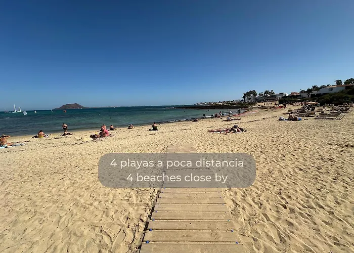 Pineapple Sorbet Piscina, Doble Terraza, Cocina Completa Y Wifi * Corralejo